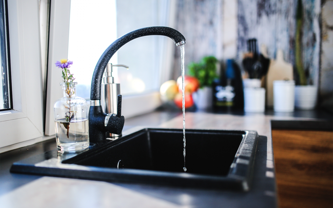 tap water from a sink